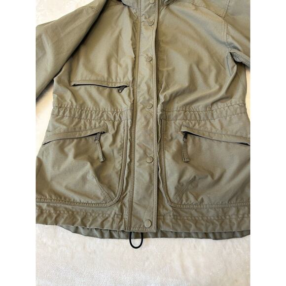 ROYAL ROBBINS Mens "Go Anywhere" Hooded Parka Size S Green Hide Away Hood - Picture 6 of 16